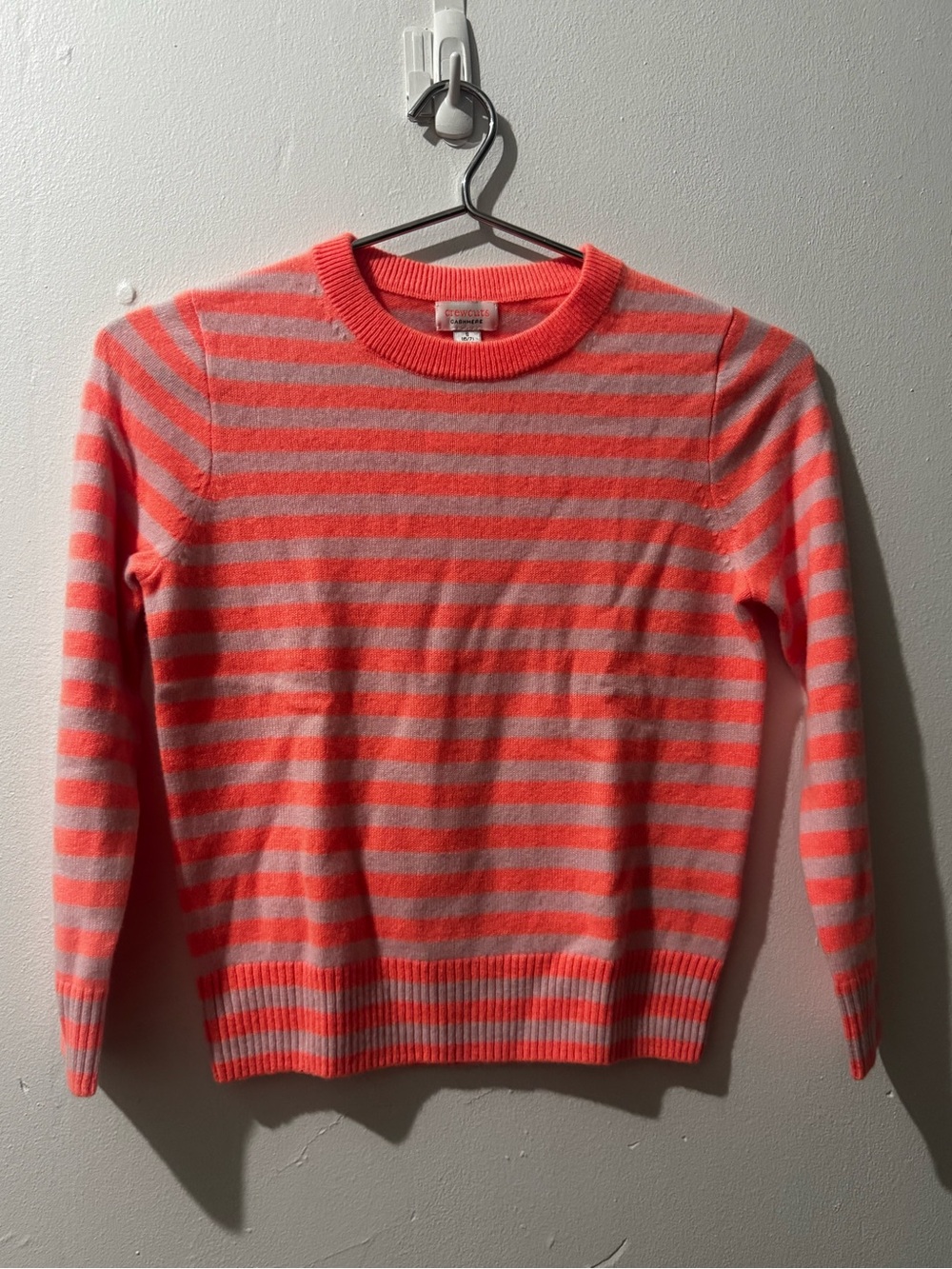 Crewcuts Striped Cashmere Crewneck Sweater size Small